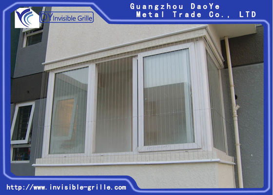 Edelstahl verkabelt unsichtbaren Grill des Fenster-6m/Set