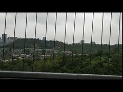 Edelstahldraht für unsichtbare Gitter an Balkonfenstern