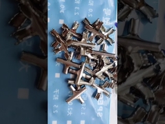 316 Edelstahl Kreuzclip Unsichtbare Gitter Zubehör 2,5 mm Dicke