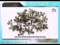 Unsichtbares Grill-EdelstahlKabelklemme 2.5mm mit überlegener Stärke