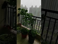 Balkongrill mit 100 kg Kapazität Balkon Unsichtbares Grill