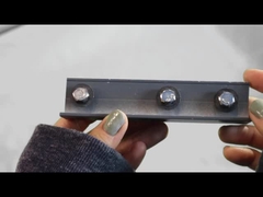 Custom Balkon Unsichtbares Gitter Aluminium Bahnspur Einfache Installation