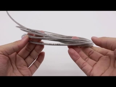 Edelstahl Drähte Gebäude Sicherheit Unsichtbares Gitter 1,8 mm Dicke