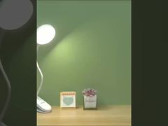 Moderne LED-Schreibtischlampe, wiederaufladbare Augenschutzleuchte