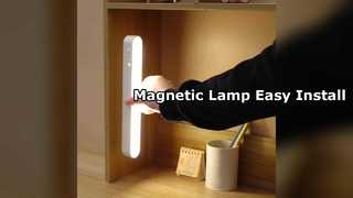 Magnetische LED-Lampe, einfach zu installierende Fernbedienung
