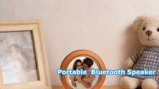 Neuankömmling Spiegel Tragbarer kabelloser Bluetooth-Mini-Lautsprecher-Handyhalter
