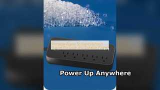 Tragbare Steckdosenverlängerung, sichere Stromversorgung