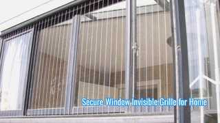 Unsichtbares Fenstergitter sichern Sie Ihr Zuhause ohne Gitter