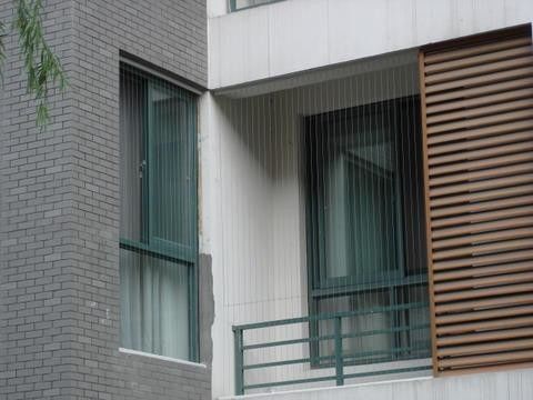 Balkon Unsichtbares Gitter 316 Draht 12 1 mit Nylon-Beschichtung 2,0 mm