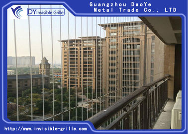 Modernisierter Balkon-unsichtbarer Grill leicht instand gehalten für hohes Aufstiegs-Gebäude