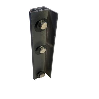 110 kg Ausdauer Aluminium Schiebeprofil mit Edelstahlschrauben