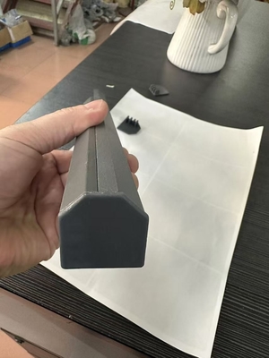 Sicherheit Unsichtbare Gitter Aluminium Spuren Ende Kappe