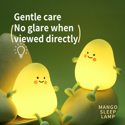 Kleine Mango Cute Nachtlampe mit USB-Ladung Nutzungszeit 5h-40h