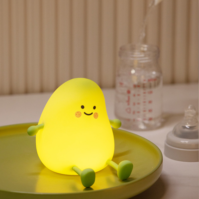 Cute Design Cute Nachtlicht Lampe Mit Kleinem Mango Design Und 18650 Lithium-Batterie 5h-40h Nutzungszeit
