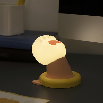 Cat Paw Nachtlicht mit Batteriekraftquelle und Multifunktionsdesign