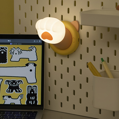 Cat Paw Nachtlicht mit Batteriekraftquelle und Multifunktionsdesign