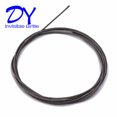 316 Wire Nylon Beschichtung2.0mm Balkon Unsichtbares Gitter KombinationSicherheit