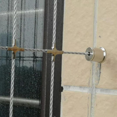 Einfache Brandschutz für Haustiere Unsichtbares Gitter mit 5 cm Drahtweite für Balkon- und Fensterschutz