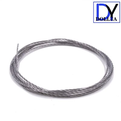 Balkon aus Edelstahl 316 unsichtbarer Gitter mit 6 m Länge und 5 cm Sicherheitslücke