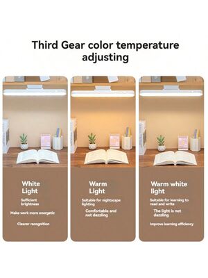 LED Wiederaufladbare Moderne Schreibtischlampe Multifunktionale Magnetische Leselampe Touch & Fernbedienung Dimmbar Schrank-/Kleiderschranklicht