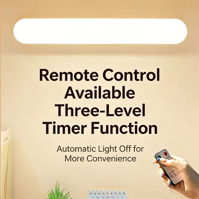 Magnetische LED-Tischlampe, blendfrei, USB-aufladbar, 3 Farbtemperaturen, stufenlose Dimmung, Leselampe