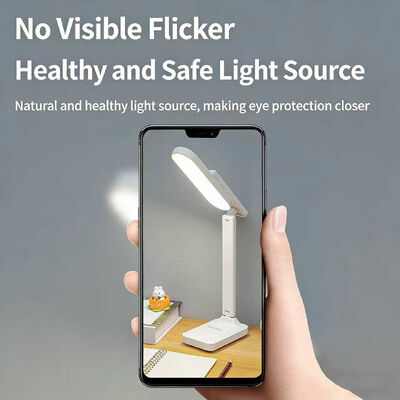 Elektrische Stromquelle Tischleuchte mit Farbtemperatur 3500-6500K, ideal für Arbeitsplatzbeleuchtung, Schreibtisch und Homeoffice
