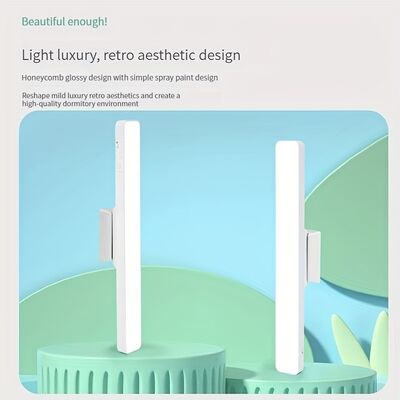 LED-Tischleuchte mit 3500-6500K Farbtemperatur, Nennspannung 5V 1A, ideal