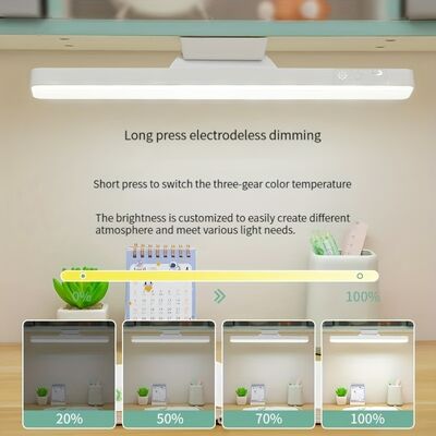 Wiederaufladbare magnetische ABS-Tischlampe mit Fernbedienung LED-Nachtlicht Touch-Leselicht für Studenten Wohnzimmer Geschenk