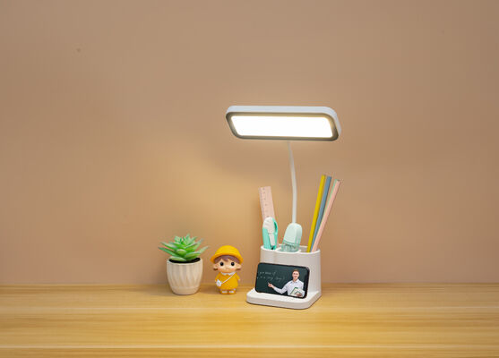 Nordic LED-Tischlampe mit USB-Anschluss Modernes Design Buchlicht für das Nachtstudium Zuhause Spezialgeschenk Schreibtischlampe Schlauchstifthalter