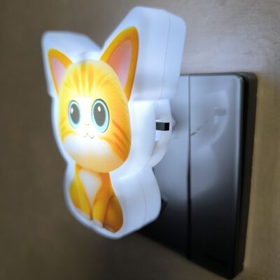 Wandsteckdose Nachtlicht Lampe LED Glühbirne Typ Spannung 110-240V Ideal für Wohnbereiche