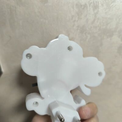 110-240V Steckdosen-Nachtlicht Niedliches Kompaktes Nachtlicht Schlafzimmer Flur und Kinderzimmer