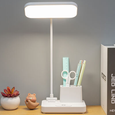 Aufladbare Schreibtischlampe mit mehreren Helligkeitsstufen Aufladbare LED-Schreibtischlampe Ideal für Arbeit und Lesen