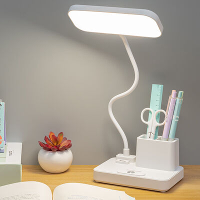 Aufladbare Schreibtischlampe mit mehreren Helligkeitsstufen Aufladbare LED-Schreibtischlampe Ideal für Arbeit und Lesen