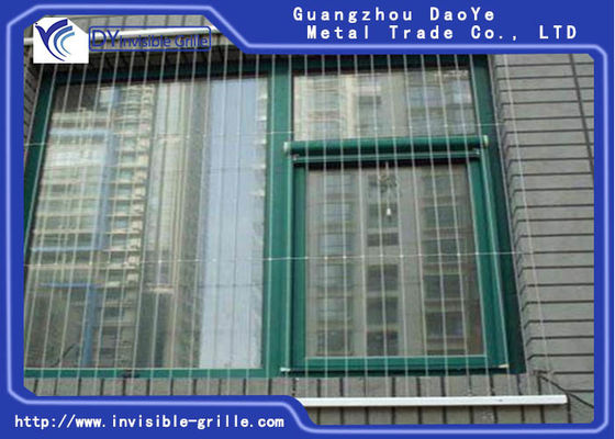 316 Stahldraht Schutznetz für Balkon und Fenster unsichtbares Gitter Familiensicherheit in China