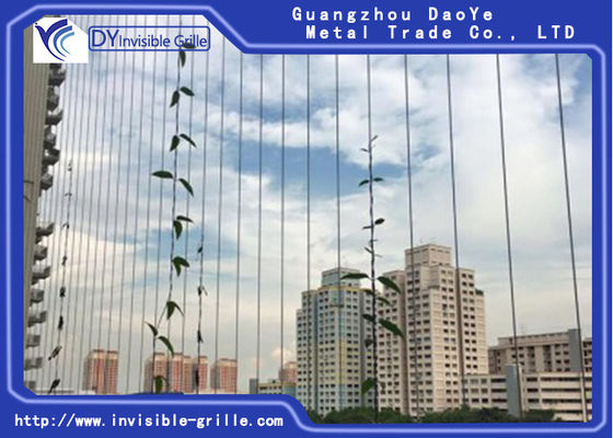 316 Stahldraht Schutznetz für Balkon und Fenster unsichtbares Gitter Familiensicherheit in China
