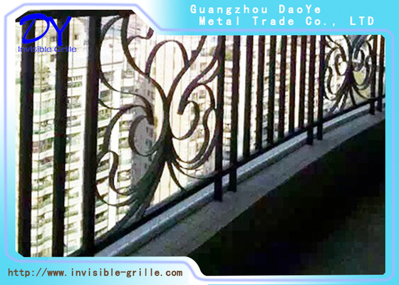 Balkon-unsichtbares Grill-Sicherheits-Drahtseil des Edelstahl-304