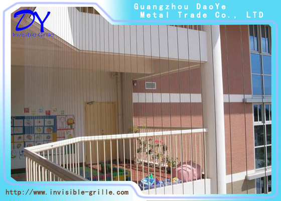 304 316 Balkon-unsichtbarer Grill leicht instand gehalten für Schule