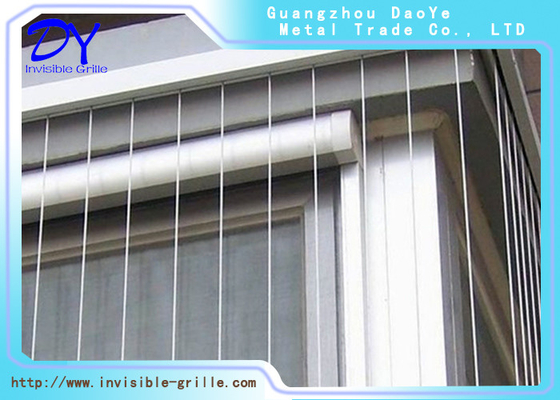 Drahtseil kundenspezifischer des Form-Balkon-unsichtbares Grill-316L SS