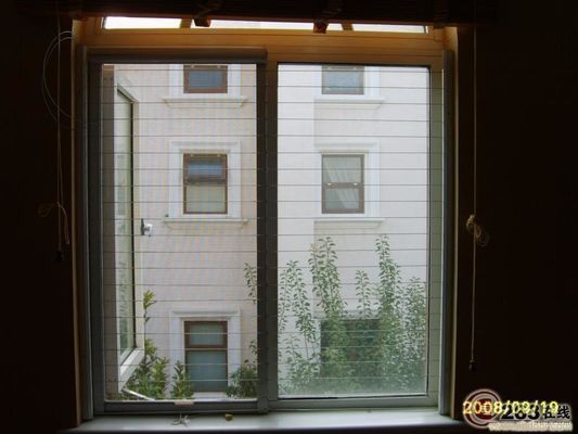 Clip Crossing2.0mm Balkon Unsichtbares Gitter mit Blumenschutz