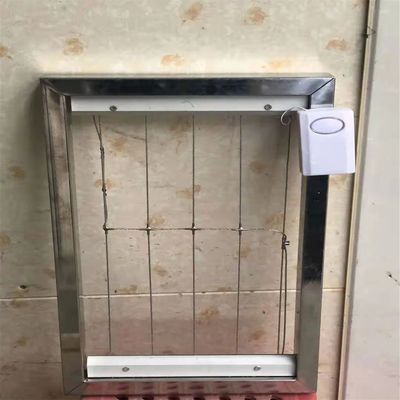 Easy Cleaning 180 Degrees Clear View Window Invisible Grille with 2.0mm Wire Distance Gap and 2.0mm Thickness
