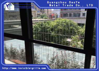 Kinderbeweis-Netz-Tür-Fenster-Sicherheits-Grill, Sicherheits-Flügelfenster-unsichtbarer Grill
