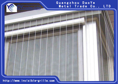 Unsichtbare rostfreie Fenster-Grills, moderner Blick-Innenfenster-Grills für klare Sicht