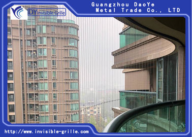 Highrise Haus-Balkon-Grill, unsichtbarer Balkon-Schutz-Grill