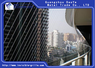 Überlegener Stärke-Sicherheits-Balkon-unsichtbarer Grill für hohes Aufstiegs-Gebäude