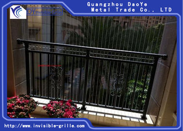 Dauerhafter Antirost-Balkon-unsichtbares Grill-Sicherheits-Edelstahl-Material