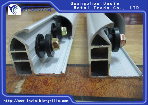 Dauerhafte gleitendes Fenster-Aluminiumbahn für Kindersicherheits-unsichtbare Grills