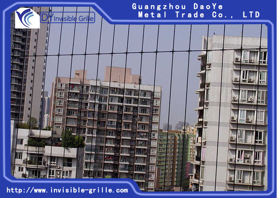 2mm Draht-Sicherheits-unsichtbarer Grill mit Nylonbeschichtung