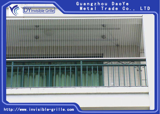Horizontaler Antistaub-sicherer Balkon-unsichtbarer Grill