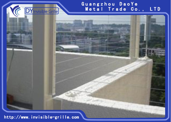 Antifenster-unsichtbarer Grill widerstehendes 170KG des rost-3m/Set