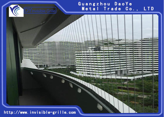 Antirost-Struktur-Spitze hinunter Balkon-unsichtbare Grills